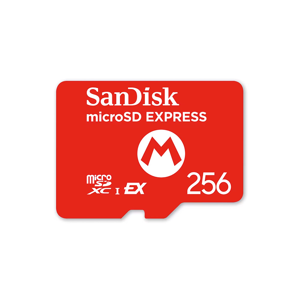 Nintendo Switch周邊設備 - Sandisk microSD Express記憶卡 (256GB) 適合Nintendo Switch 2使用 + Nintendo Switch 2 瑪利歐賽車世界 主機組合, , large image number 1